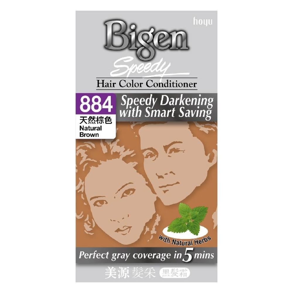 Bigen Speedy Hair Color Conditioner - 884 Natural Brown